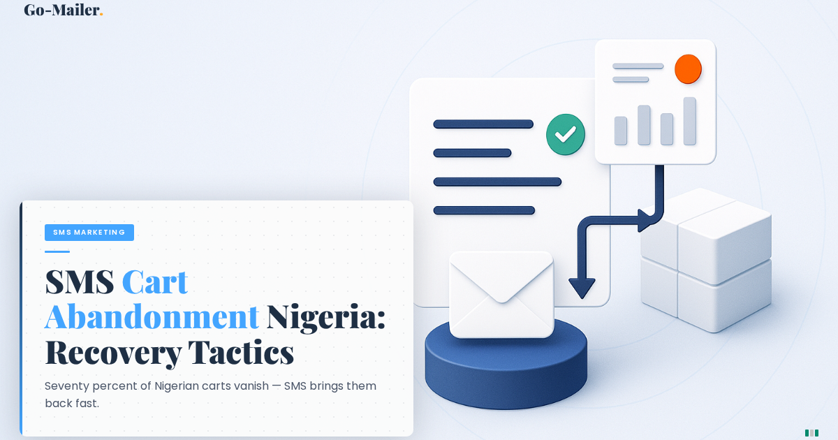 SMS Cart Abandonment Nigeria: Recovery Tactics